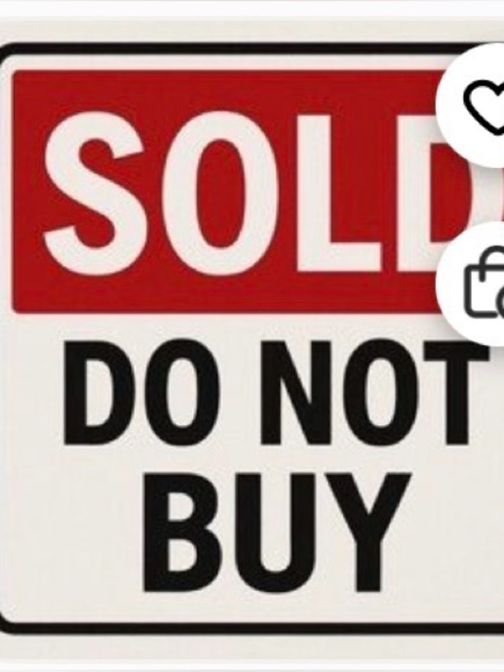 Not for sale